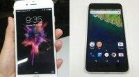 苹果iPhone 6s vs谷歌华为Nexus 6p相机: 哪个更好？