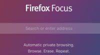 针对iOS设备推出的具有私人浏览功能的Firefox Focus