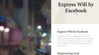 Facebook开始在印度农村地区测试 “express wifi”