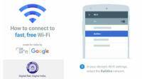 谷歌免费WiFi将于明天在维杰亚瓦达、卡奇古达和赖普尔站推出